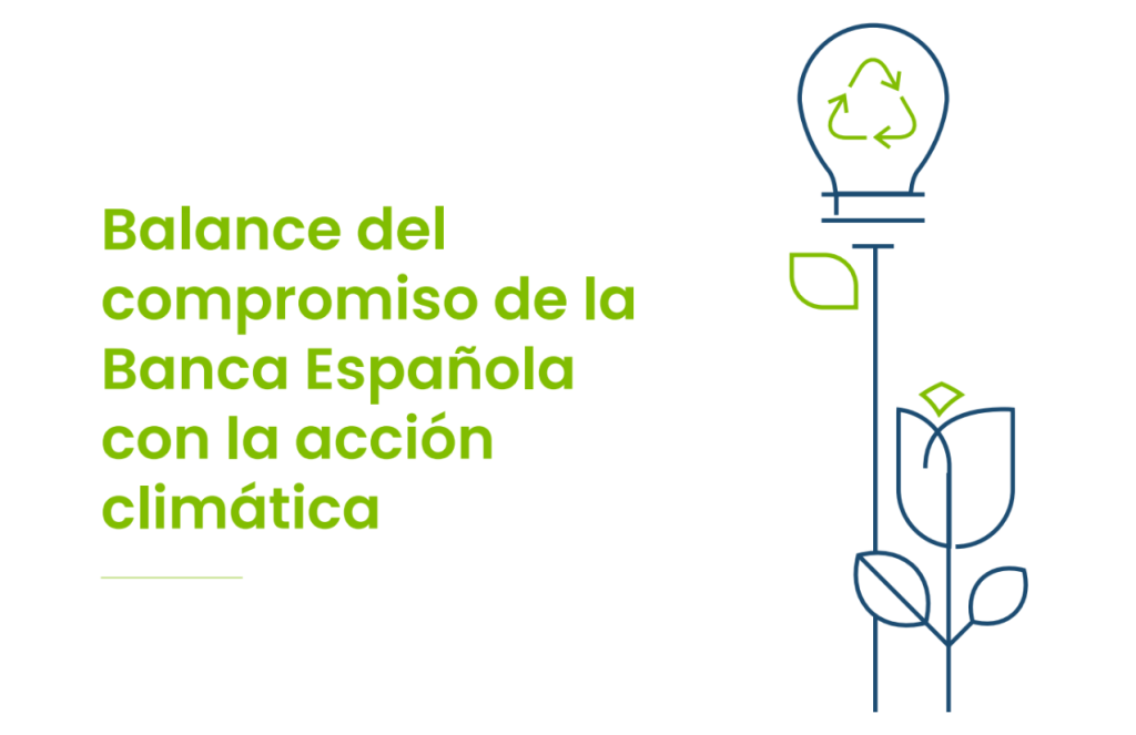 Balance del compromiso de la banca española con la acción climática