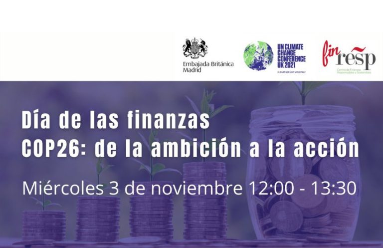 Finance Day. COP26: From Ambition to Action