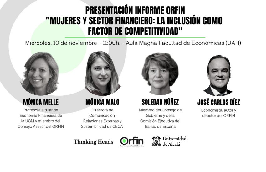 Presentación del informe «Mujeres y sector financiero: la inclusión como factor de competitividad»