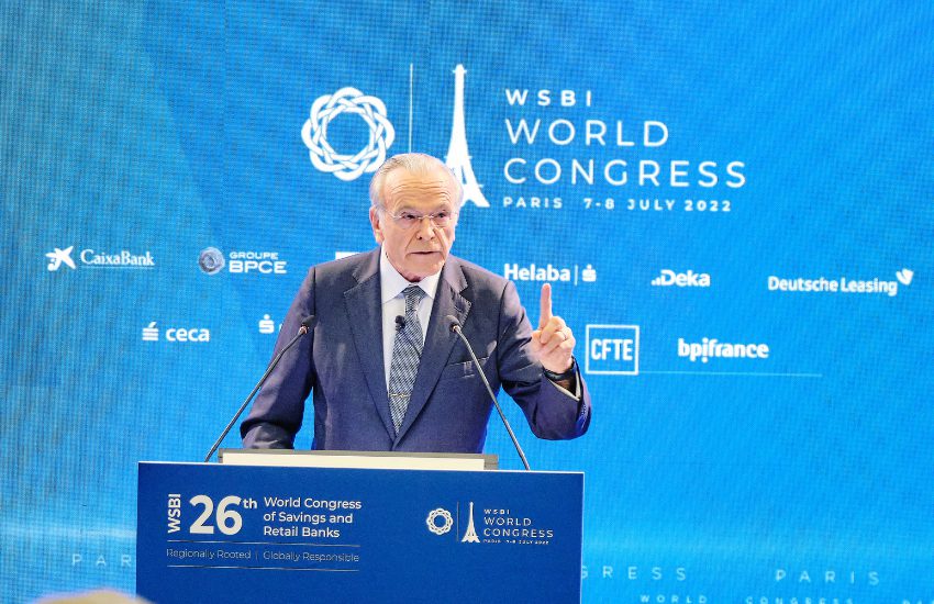 Fainé impulsa las finanzas sostenibles e inclusivas desde el Congreso del Instituto Mundial de Banca Minorista (WSBI)