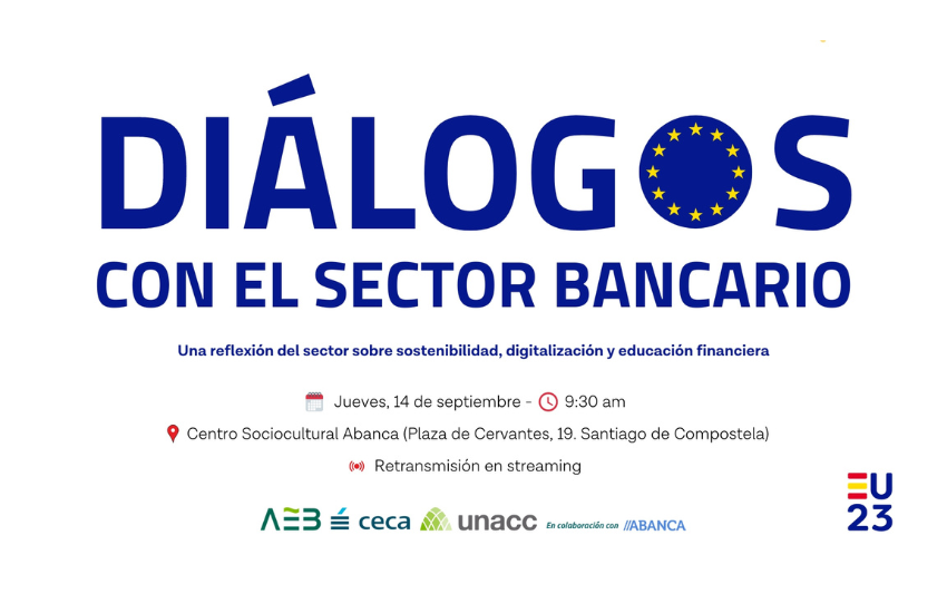 Diálogos con el sector bancario: una reflexión del sector sobre sostenibilidad, digitalización y educación financiera