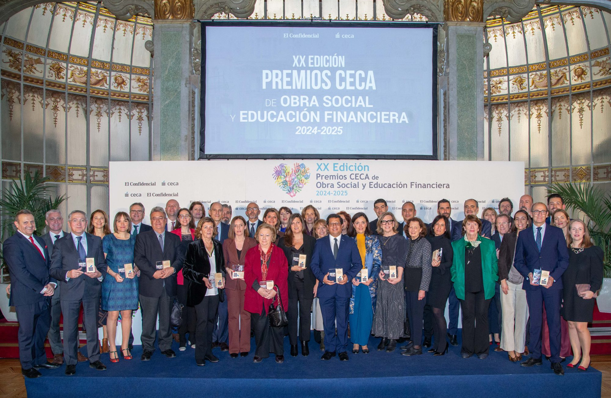 CECA reconoce las mejores iniciativas de Obra Social y Educación Financiera en sus Premios 2025