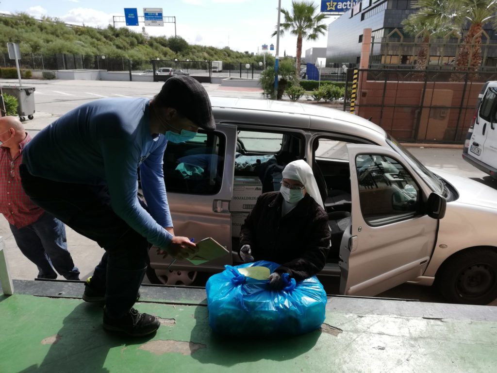 Large food collection for Bancosol (Costa del Sol Food Bank)
